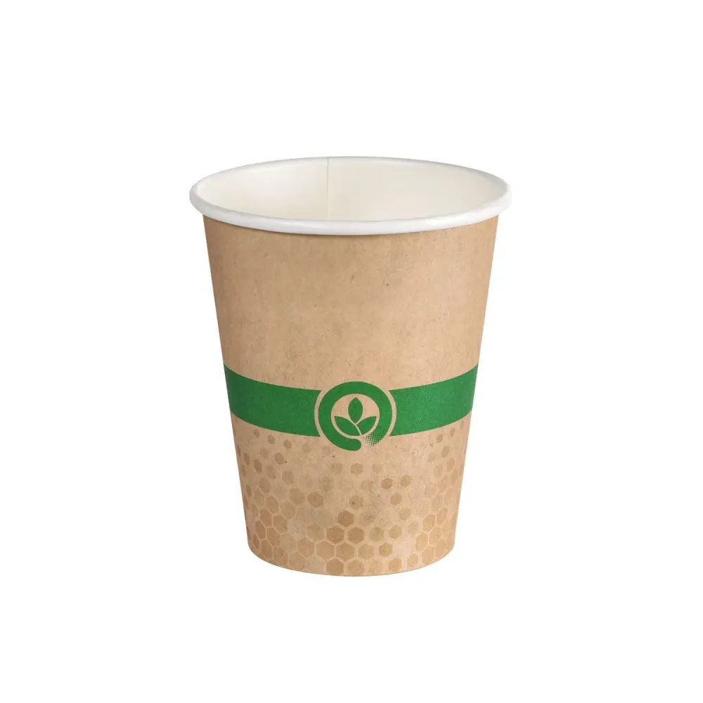 Melli Cups mug single wall 350 ml decorated cardboard/water -based coating 90x90x110 | Pack (30 pieces)