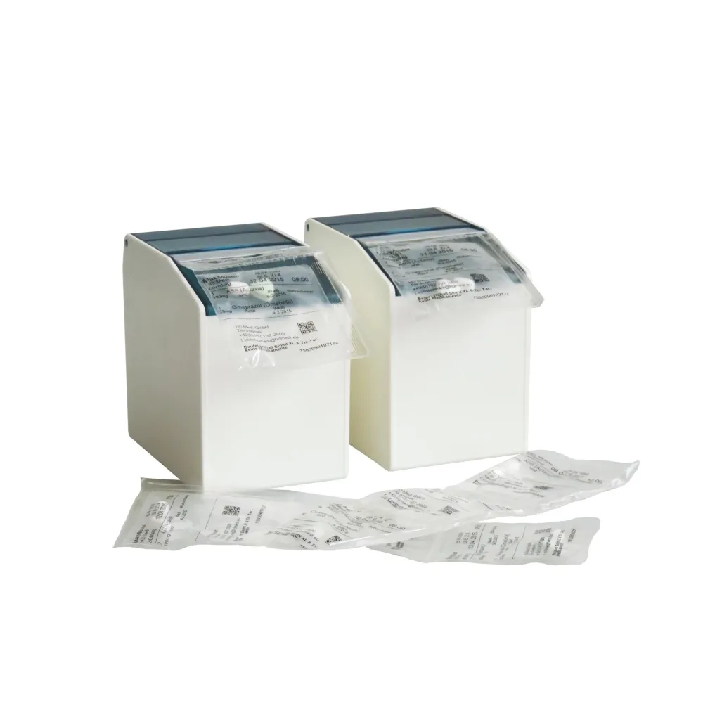 Novocal BlisterBox - 1 flexible flap on front - 2 magnetic strips at back total dimensions: 80 | Pack (1 piece)