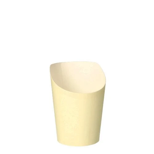 PAPSTAR 75 Snack Cup, karton "To Go" 0,16 L Ø 7,5 cm · 9,9 cm Khaki | Schuif (75 stuks)