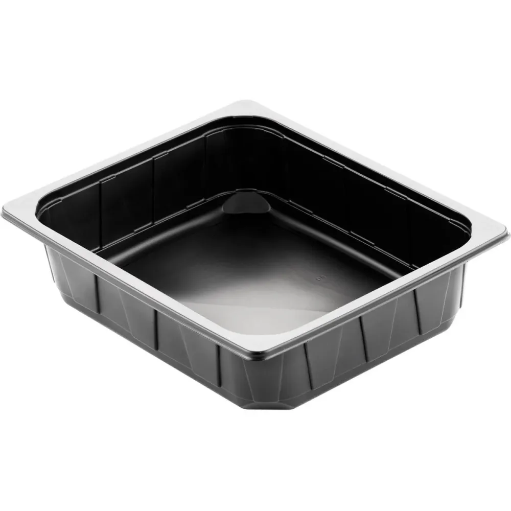 PP shell 1/2 GN black PP/min 325x265x60 | Pack (100 pieces)