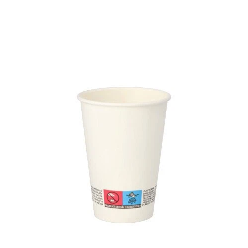 STARPAK 80 MACHINE CUP, karton "To Go" 0,18 L Ø 7 cm · 9,2 cm wit | Slide (80 stuks)