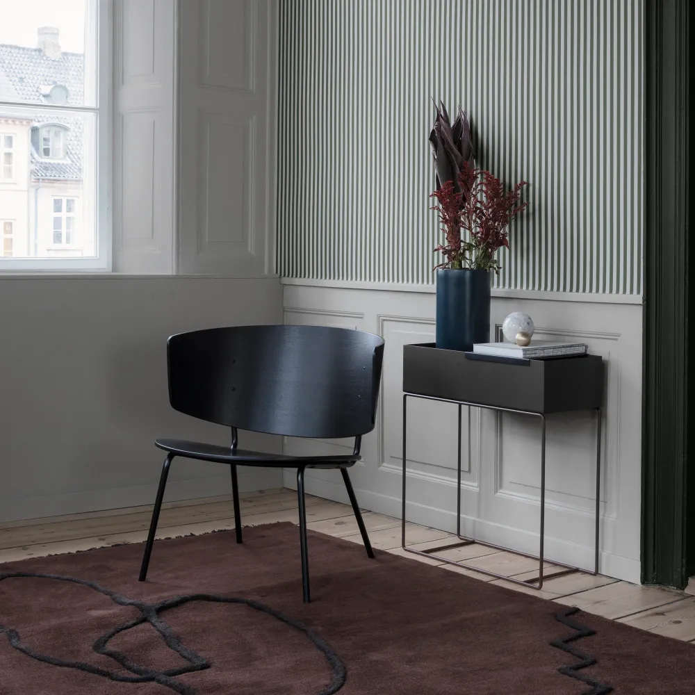 Truhlík Plant Box, Black