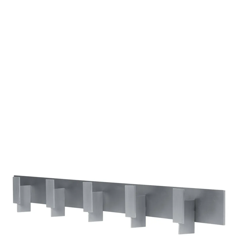 Nástěnný věšák Lager, Aluminium