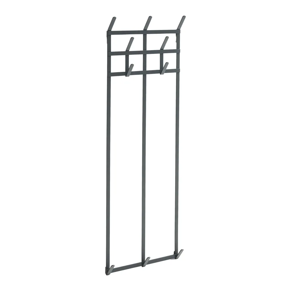 Nástěnný věšák Tape, Large, Charcoal