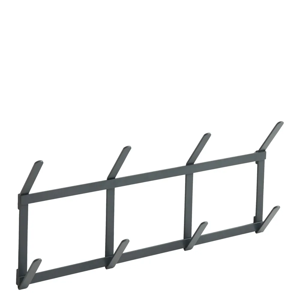Nástěnný věšák Tape, Small, Charcoal